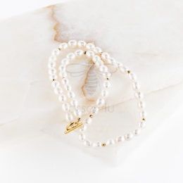 skarb muszli white (choker)